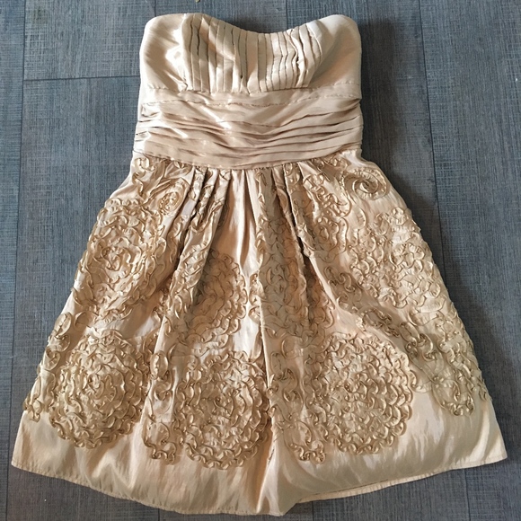 Dresses & Skirts - Gold Party/Wedding/Prom Dress